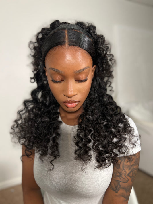 20” 13x4 deep wave lace wig