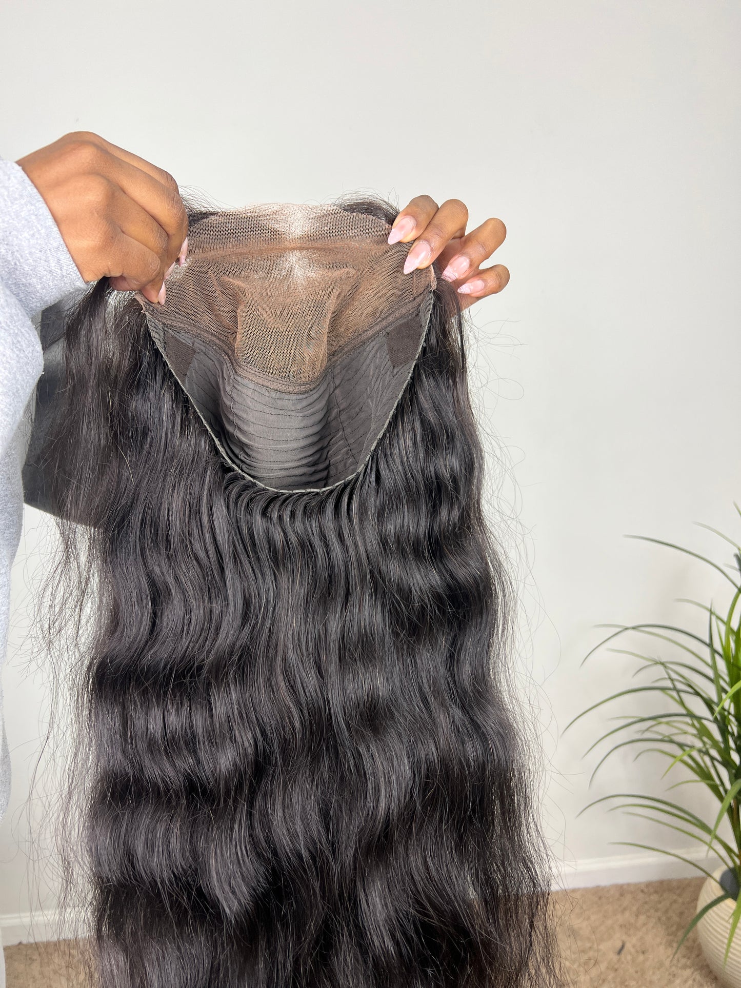 Glueless 24” 7*5 lace bodywave wig