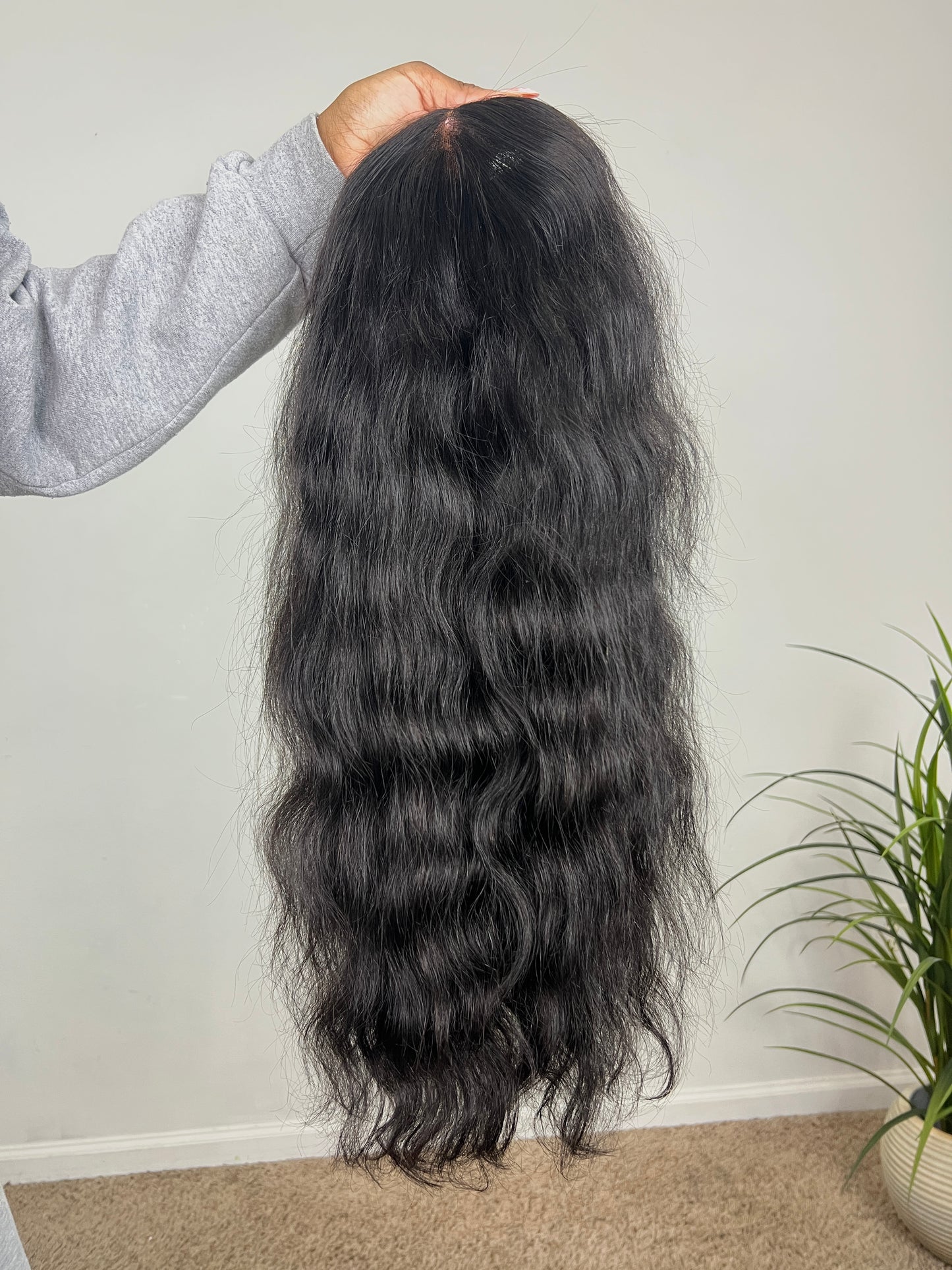 20” 5*5 bodywave glueless wig