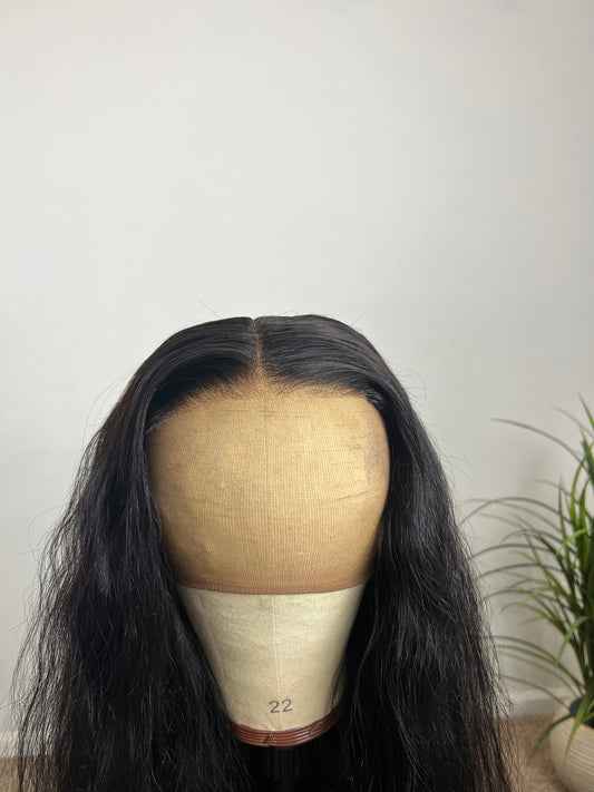 26” 5*5 bodywave glueless wig