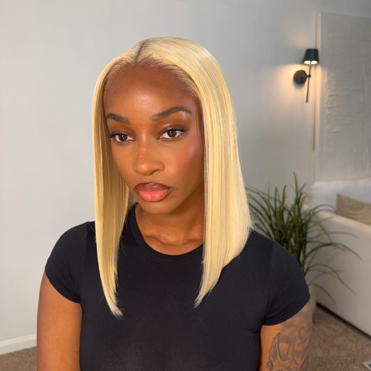 13x6 HD blonde bob wig