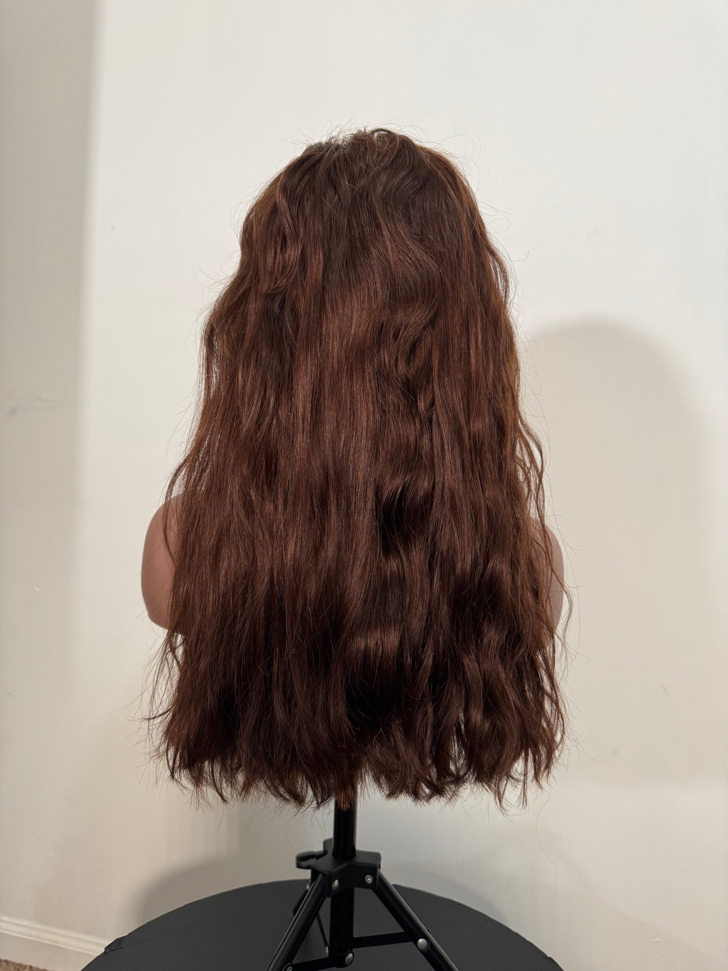 20” chestnut brown 6*5 wig