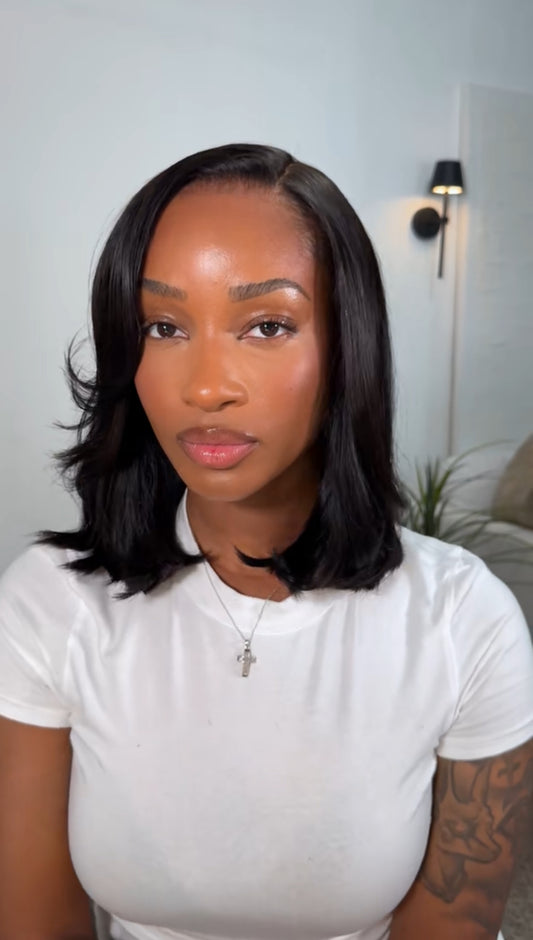 6x5 14" HD lace bob wig