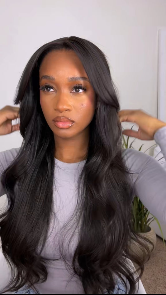 13x6 22" HD lace bodywave wig