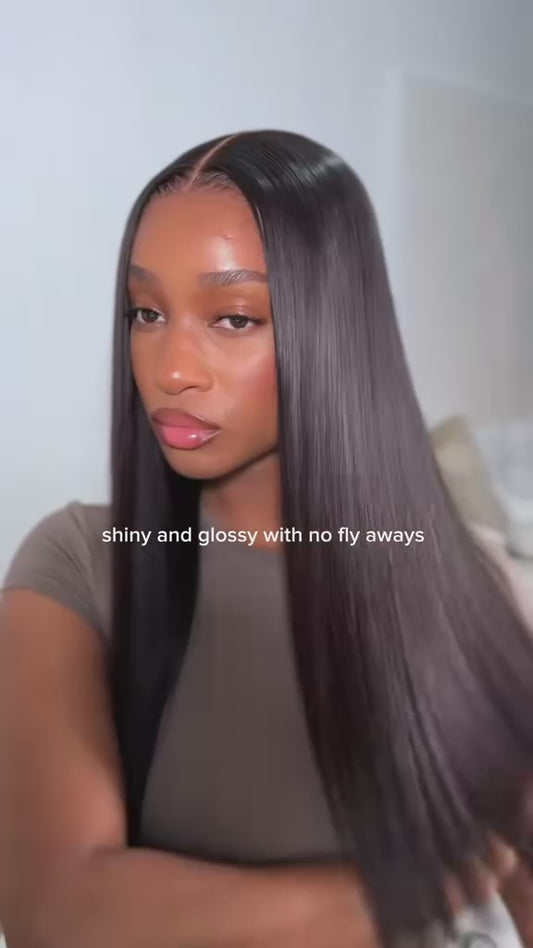 20” 6*5 dark brown HD lace wig