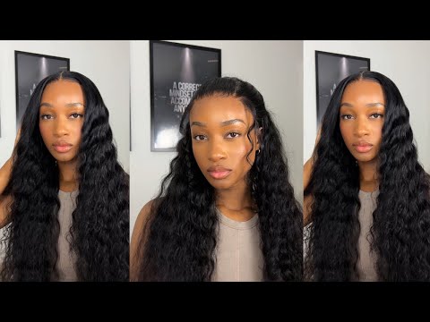 26” loose deep wave 9x5 lace closure wig